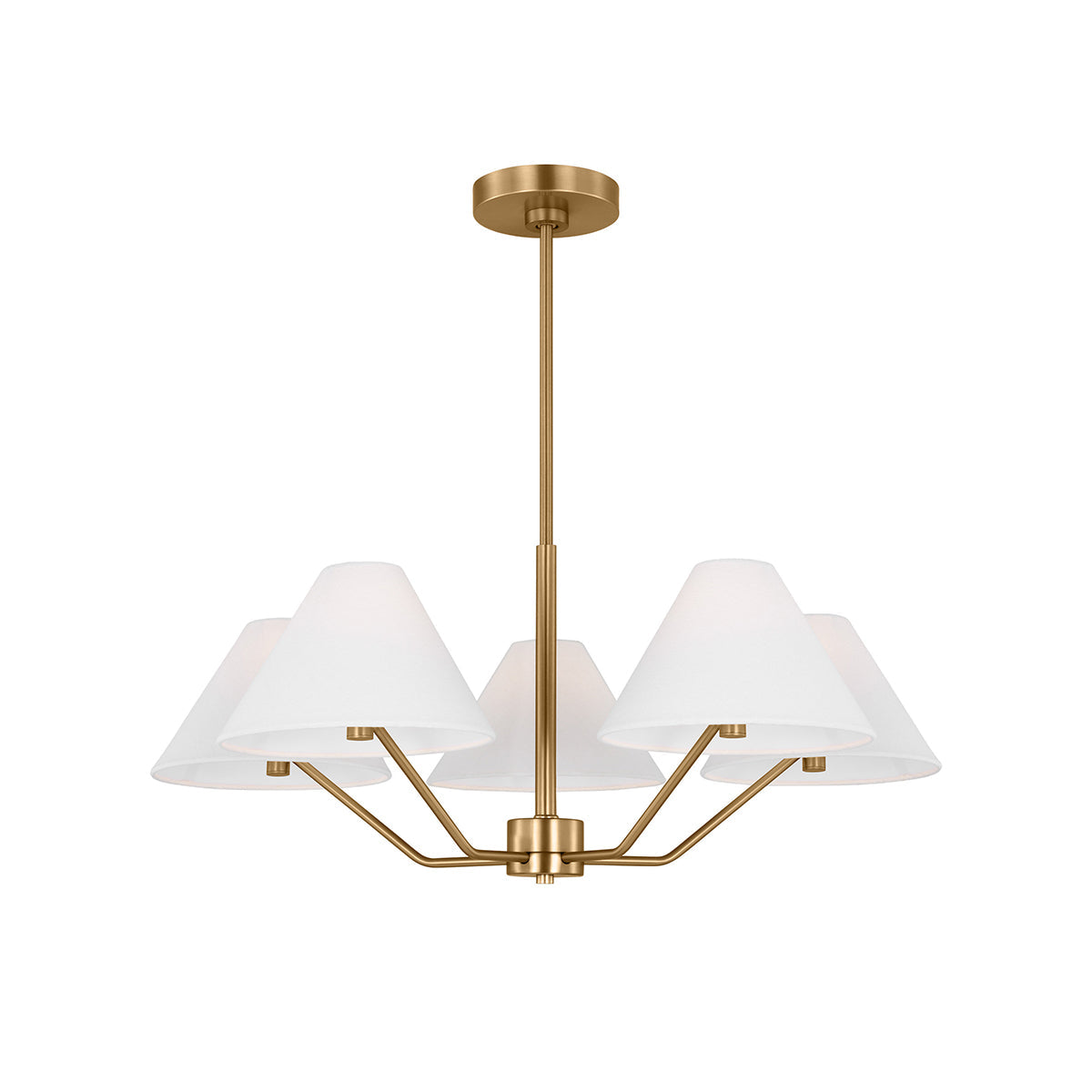 Freyza | Vortex Traditional Vintage Fabric Chandelier – Industrial Dining Room Living Room