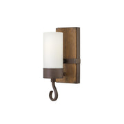 Freyza | Elara Wooden Glass Glass Wood Wall Light – Bedroom Hallway