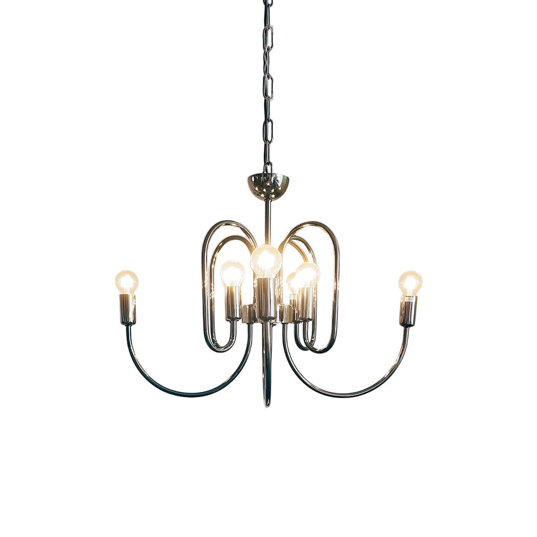 Freyza | Ombre Elegance Vintage Chandelier – Industrial Dining Room Living Room