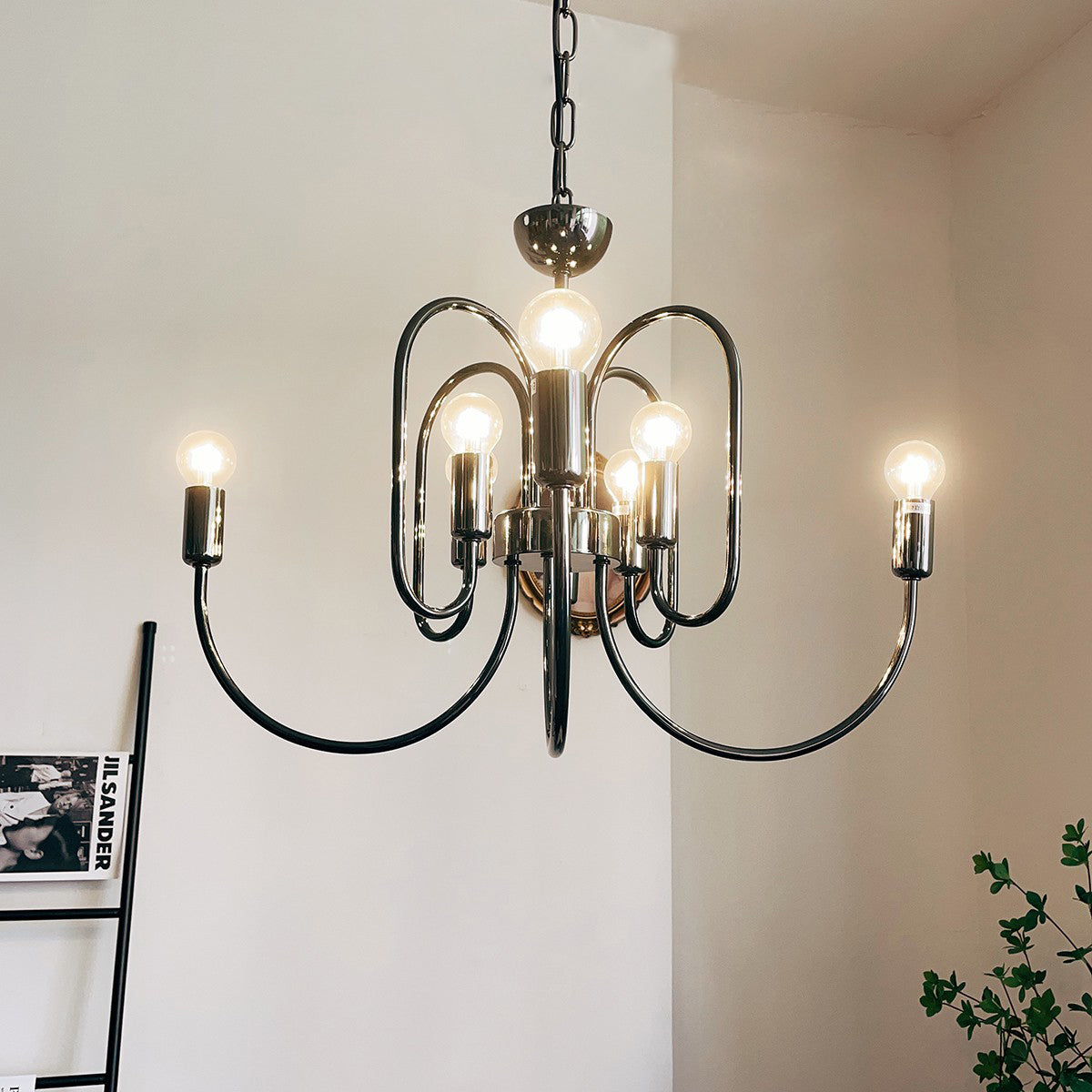 Freyza | Ombre Elegance Vintage Chandelier – Industrial Dining Room Living Room