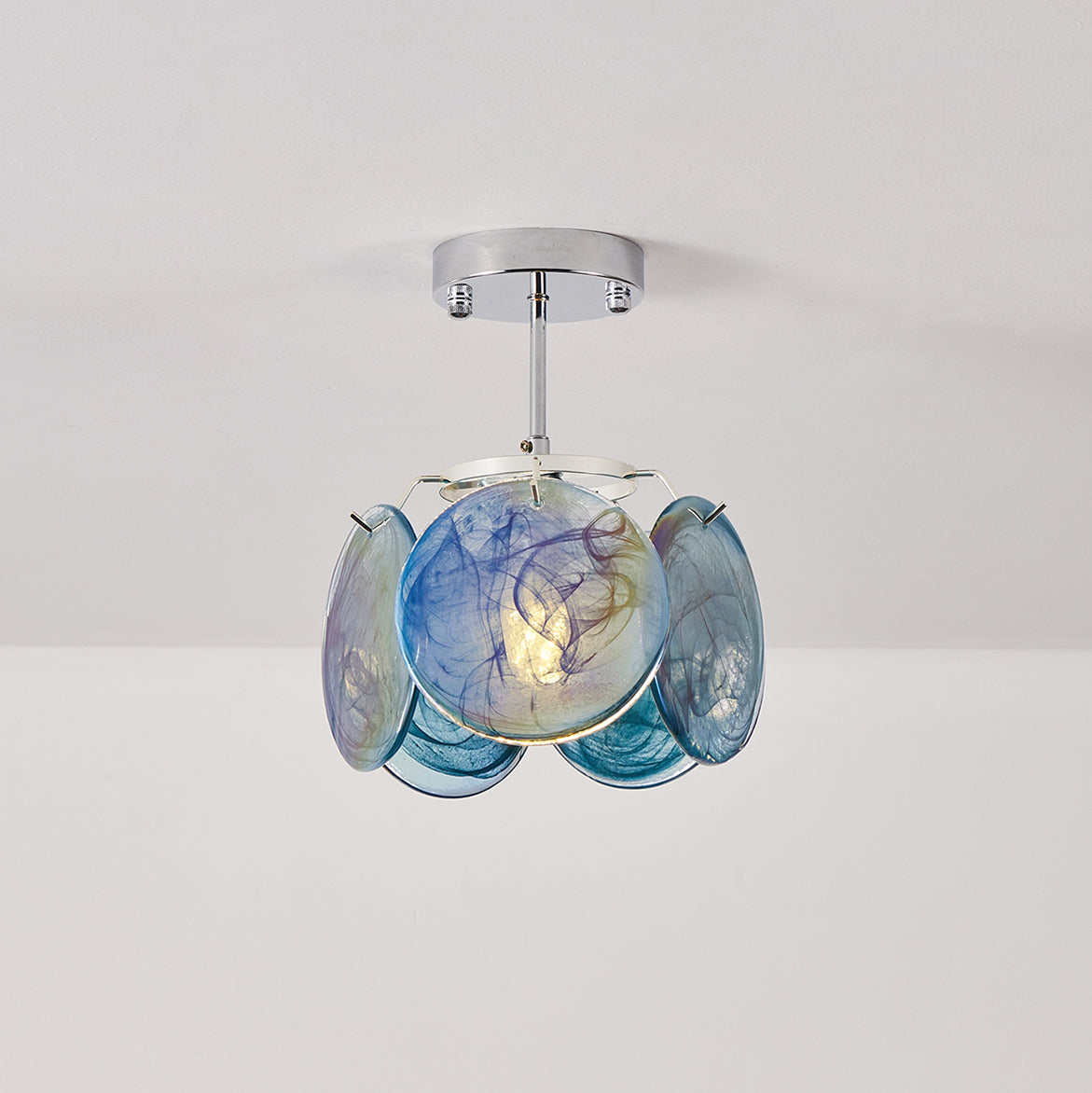 Plafonnier en verre affleurant Freyza | Feyon – Chambre, couloir, cuisine