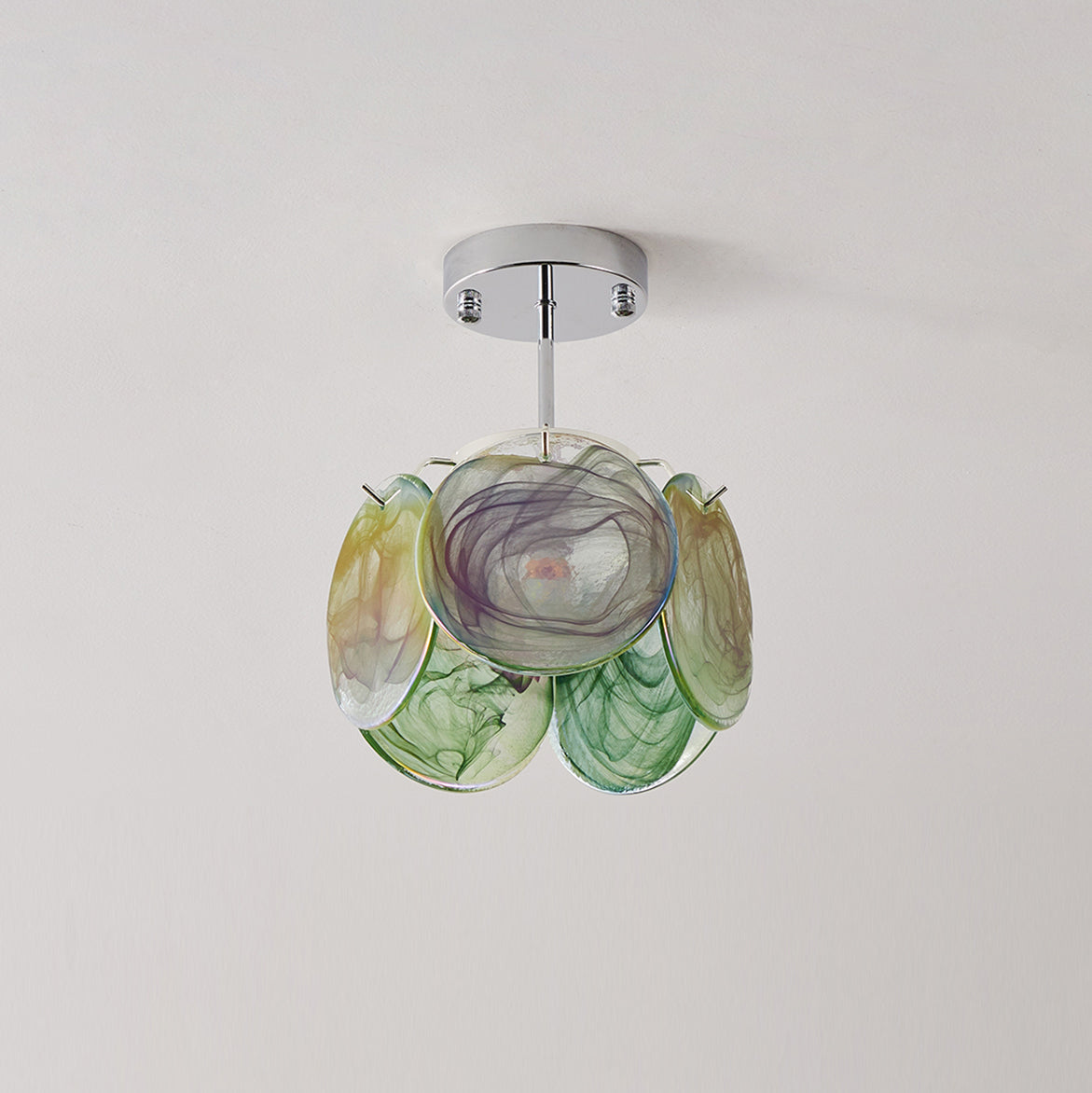 Plafonnier en verre affleurant Freyza | Feyon – Chambre, couloir, cuisine