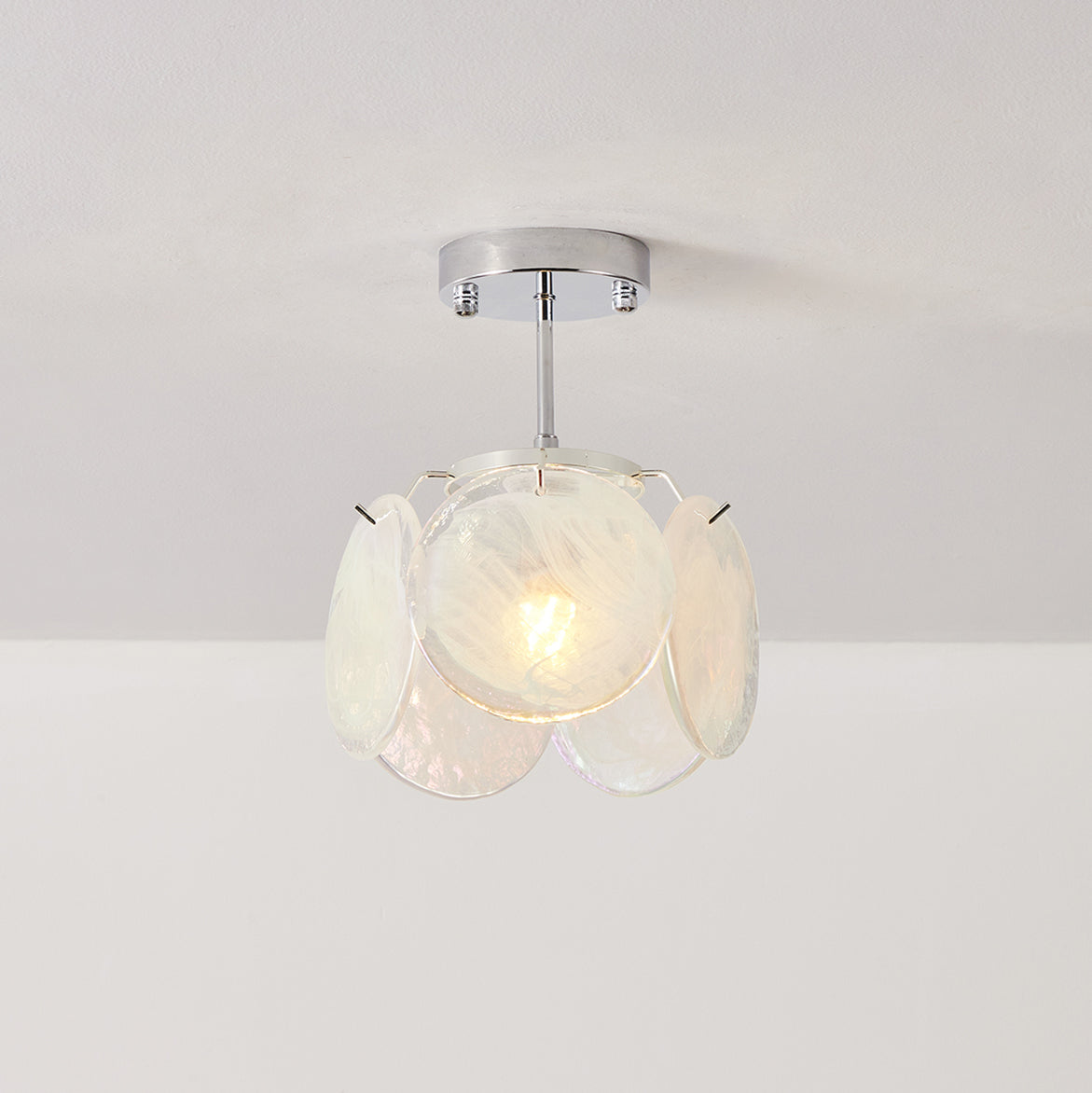 Plafonnier en verre affleurant Freyza | Feyon – Chambre, couloir, cuisine