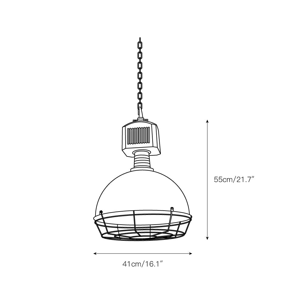 Freyza | Urbanx Vintage Industrial Pendant Light – Industrial Kitchen Dining Room