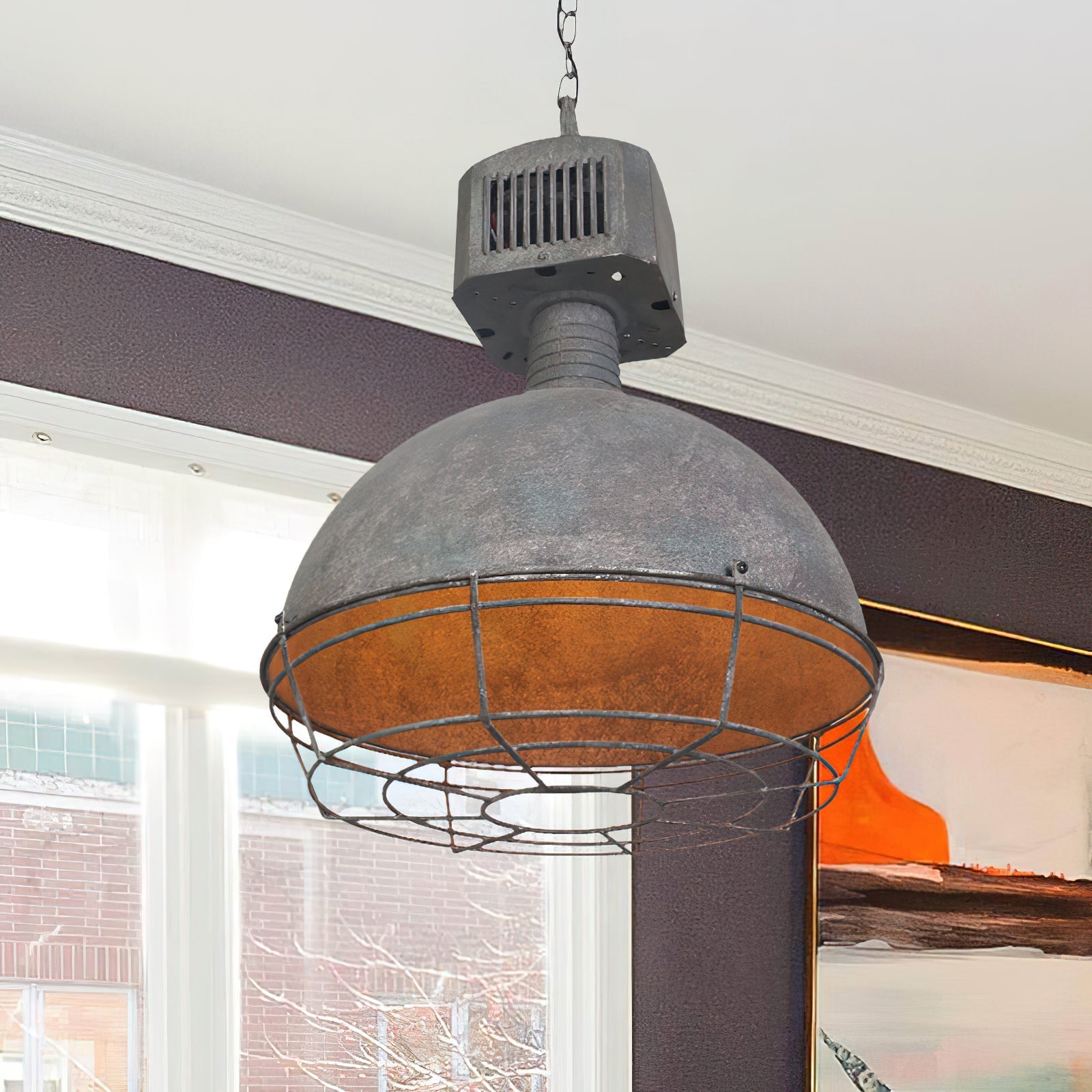Freyza | Urbanx Vintage Industrial Pendant Light – Industrial Kitchen Dining Room