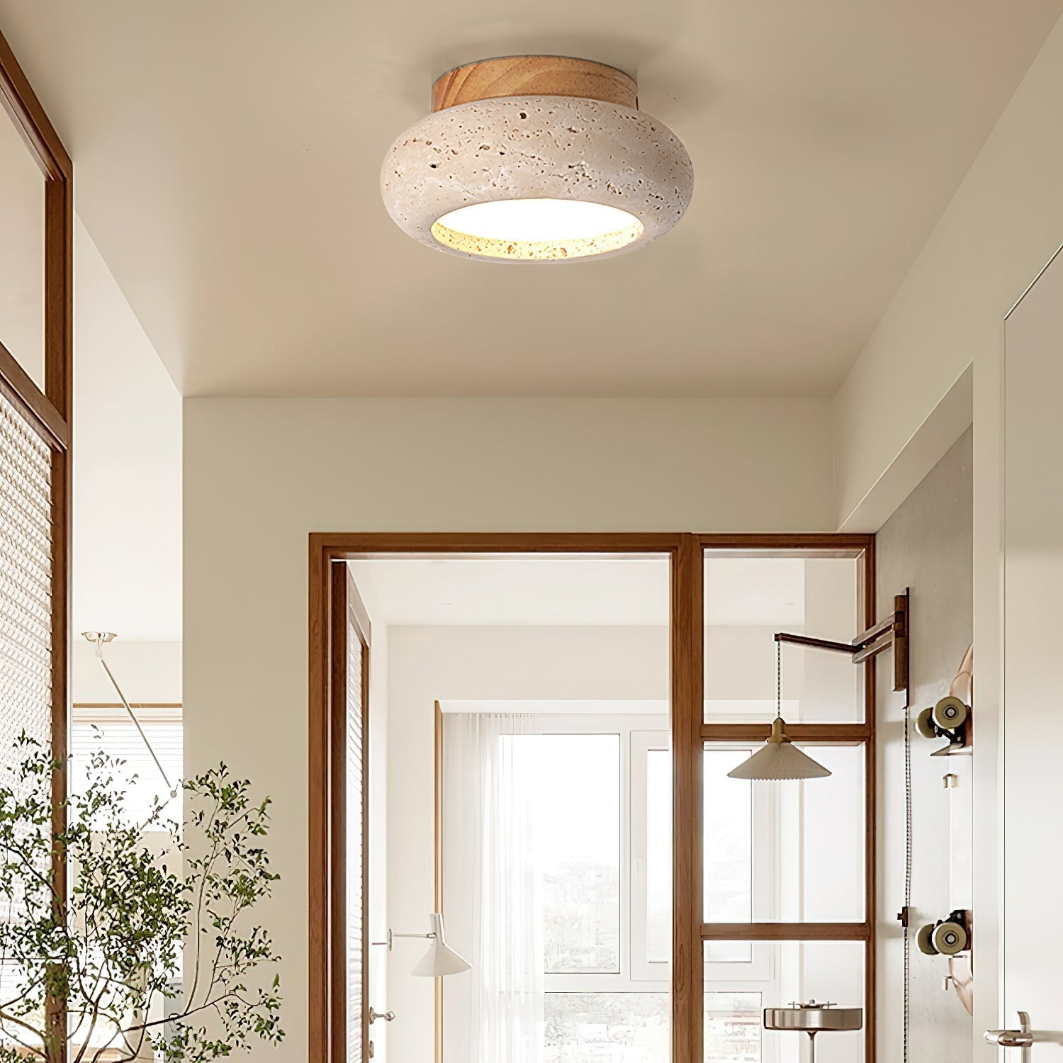 Freyza | Plafonnier à montage affleurant – Chambre, couloir, cuisine