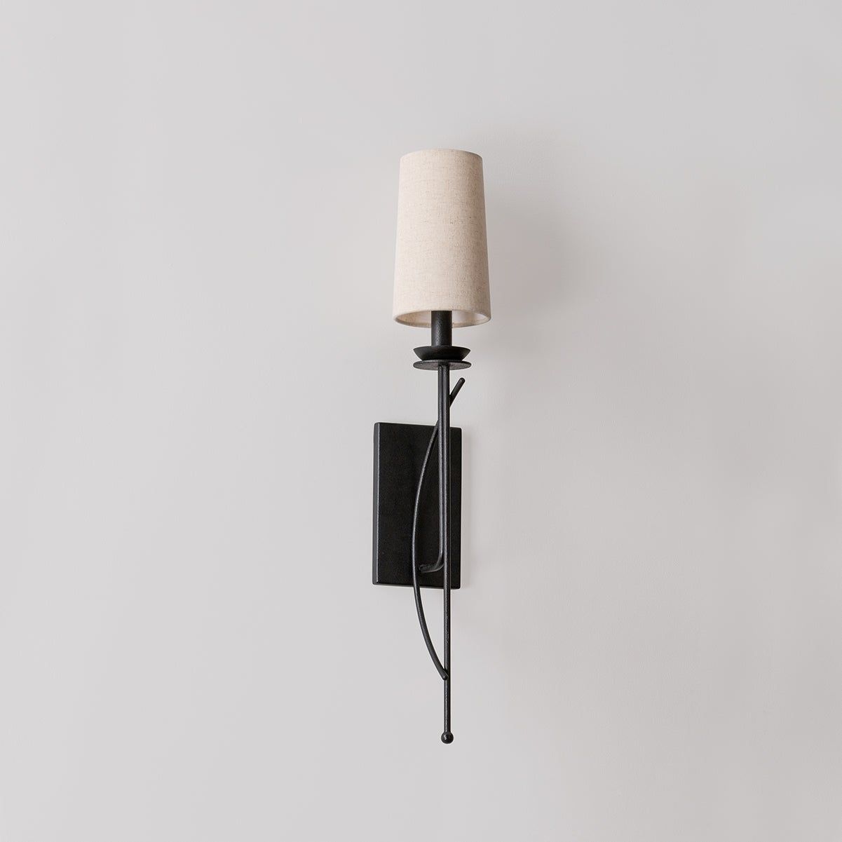 Freyza | Cirrus Elegance Fabric Fabric Wall Light – Bedroom Hallway