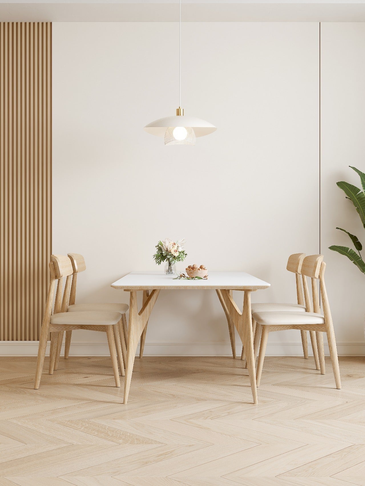 Freyza | Dynam Floyd weiße Pendelleuchte – Küche, Esszimmer