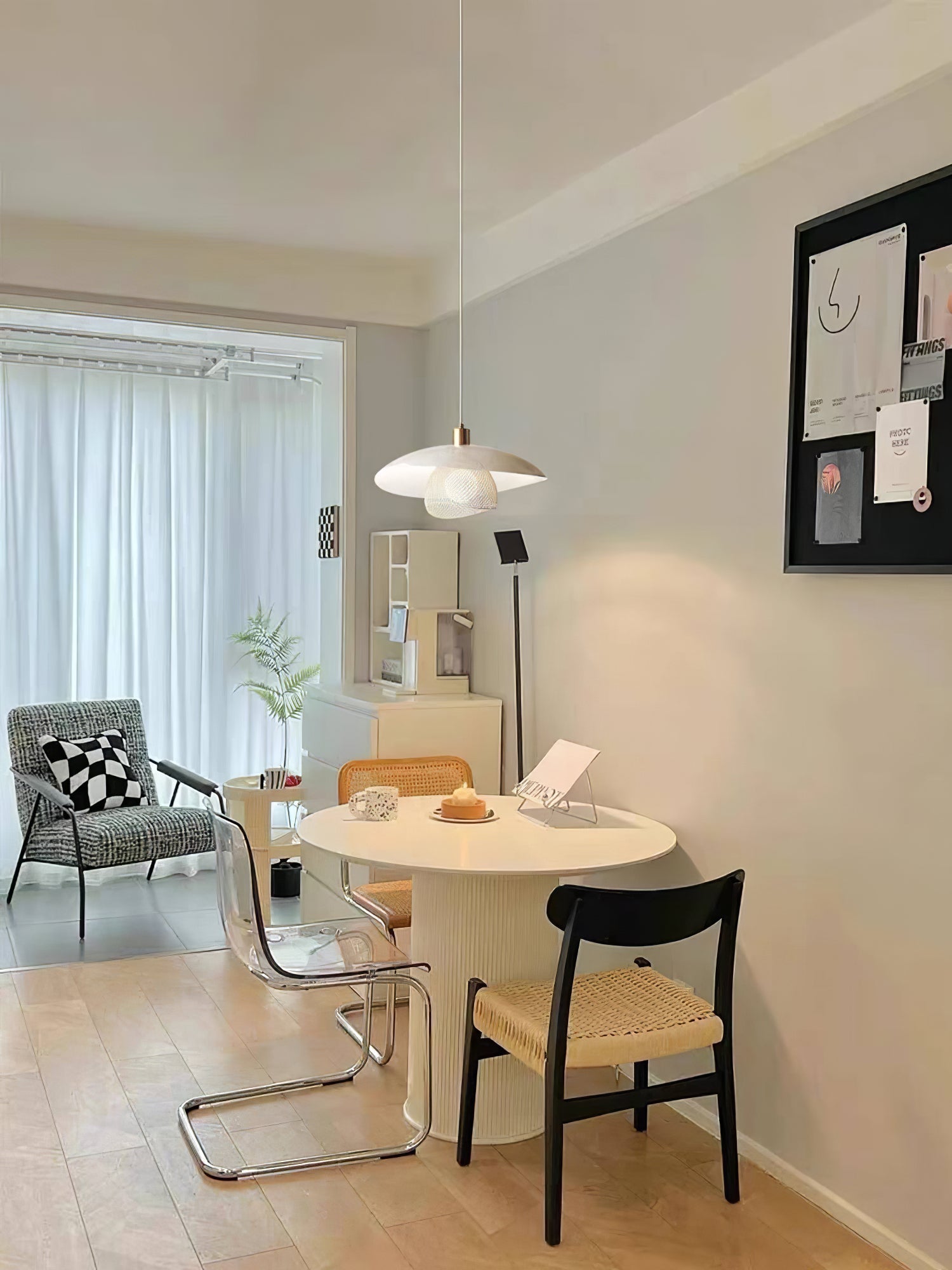 Freyza | Dynam Floyd weiße Pendelleuchte – Küche, Esszimmer