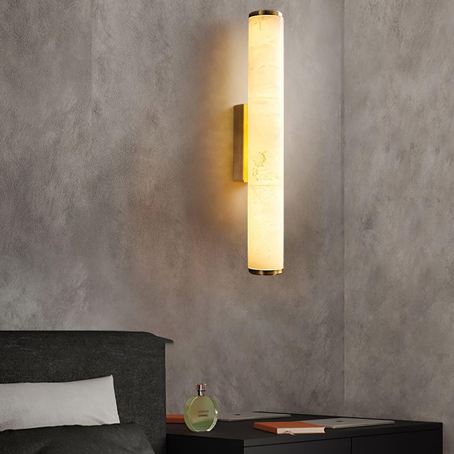 Freyza | Applique murale verticale d’intérieur Kristy couleur albâtre – chambre et salon