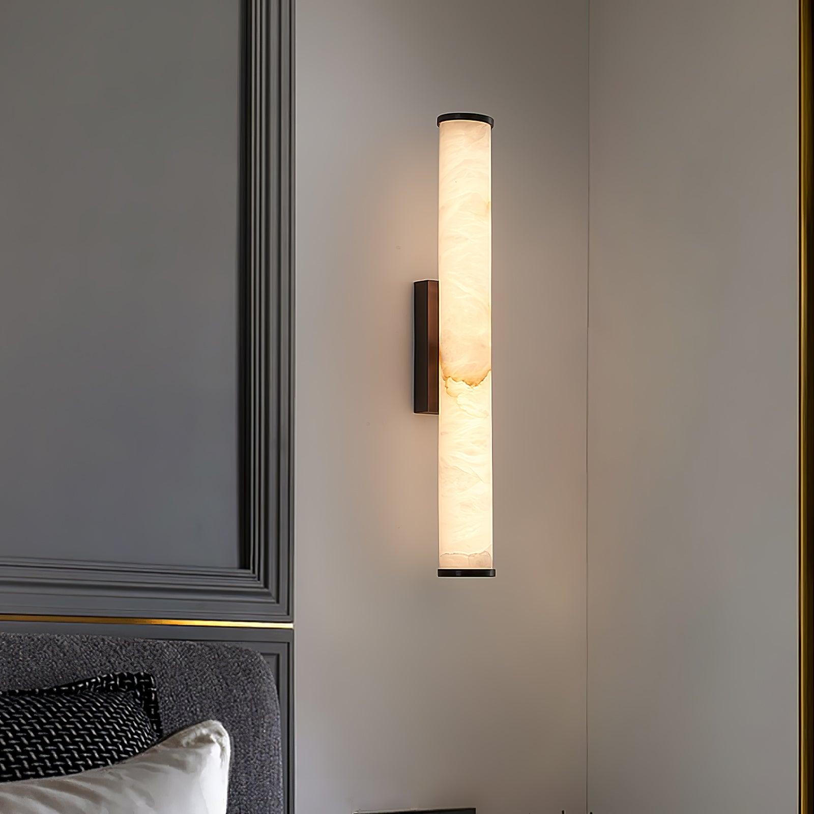Freyza | Applique murale verticale d’intérieur Kristy couleur albâtre – chambre et salon