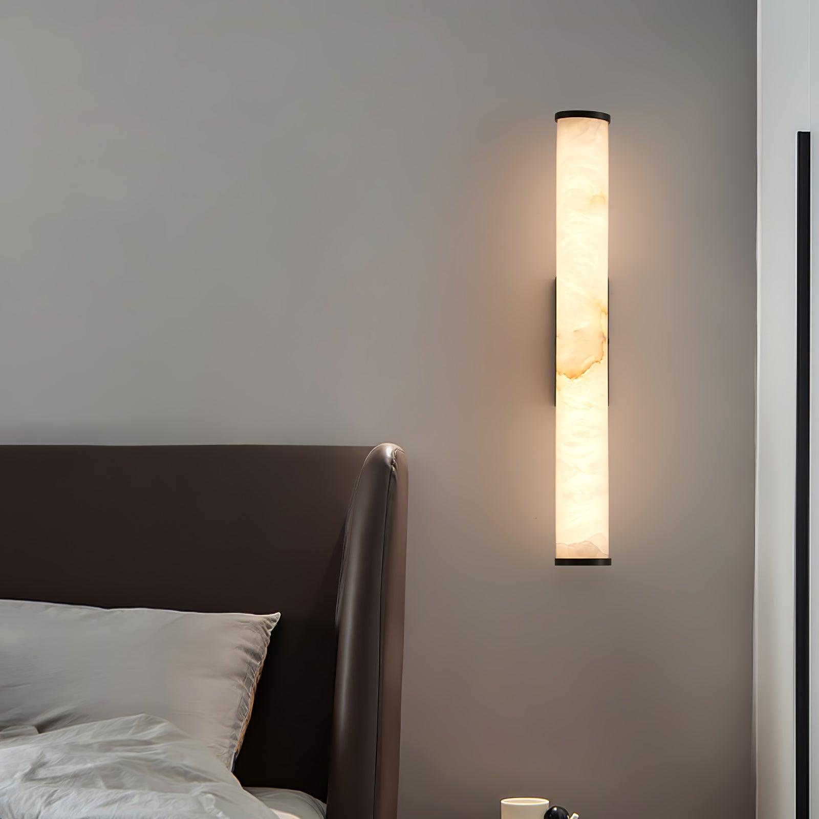 Freyza | Applique murale verticale d’intérieur Kristy couleur albâtre – chambre et salon