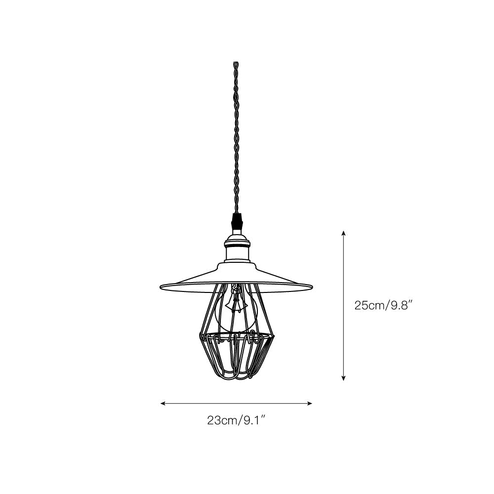 Freyza | Stella Vintage Industrial Pendant Light – Industrial Kitchen Dining Room