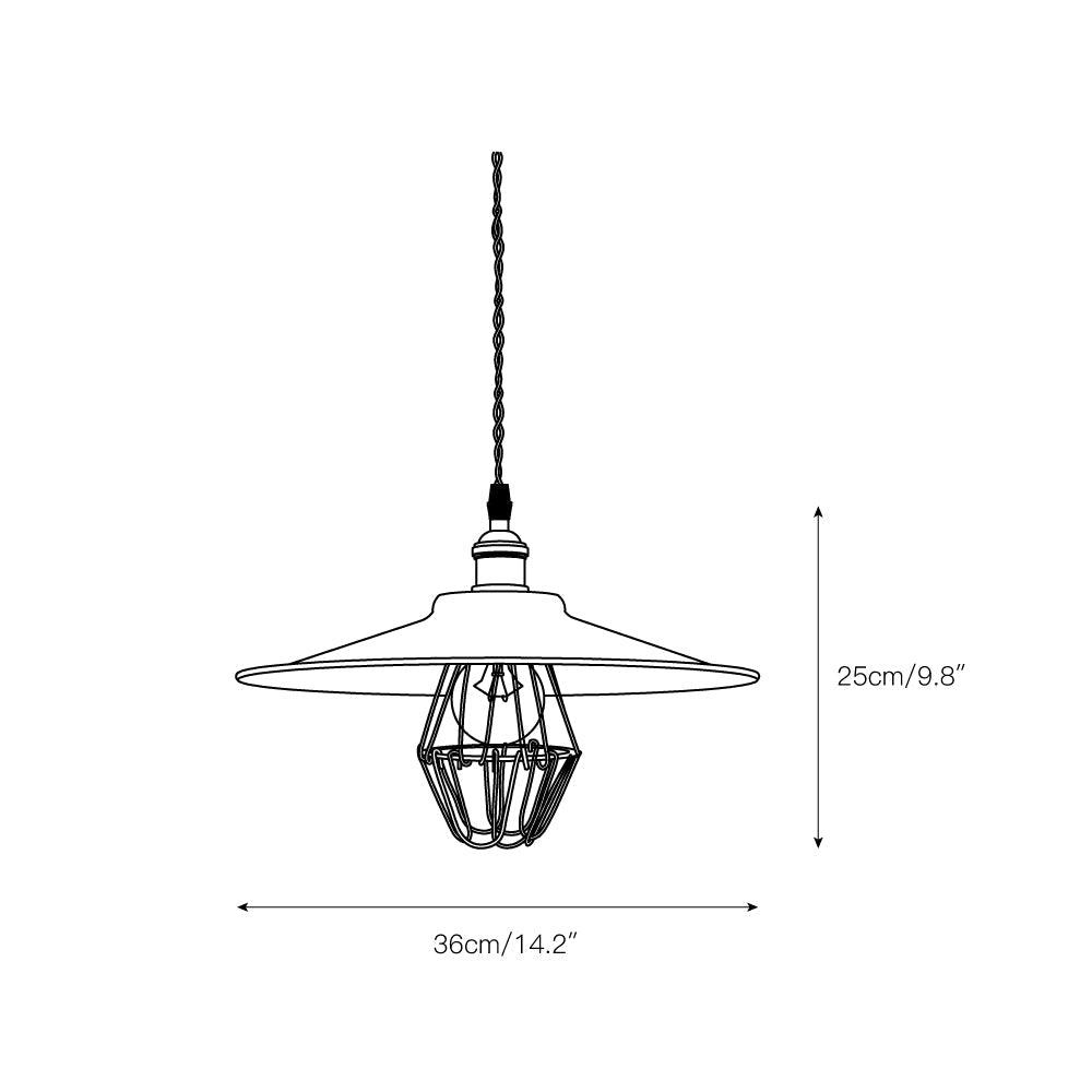 Freyza | Stella Vintage Industrial Pendant Light – Industrial Kitchen Dining Room