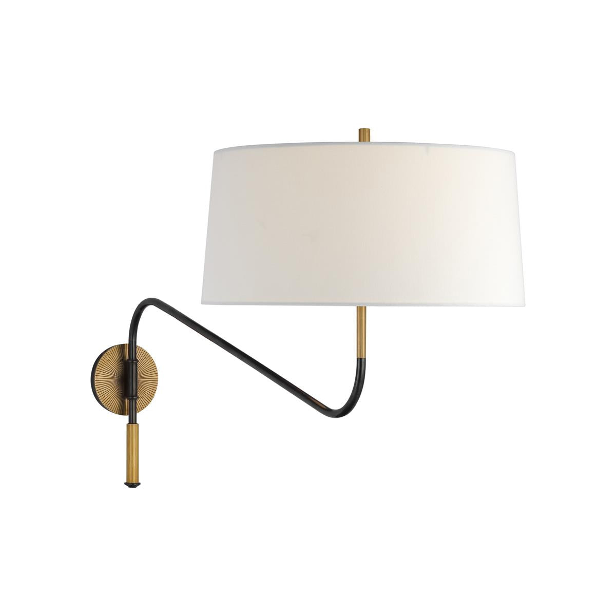 Freyza | Applique murale en tissu Terra – Lampe murale en tissu pour chambre et couloir