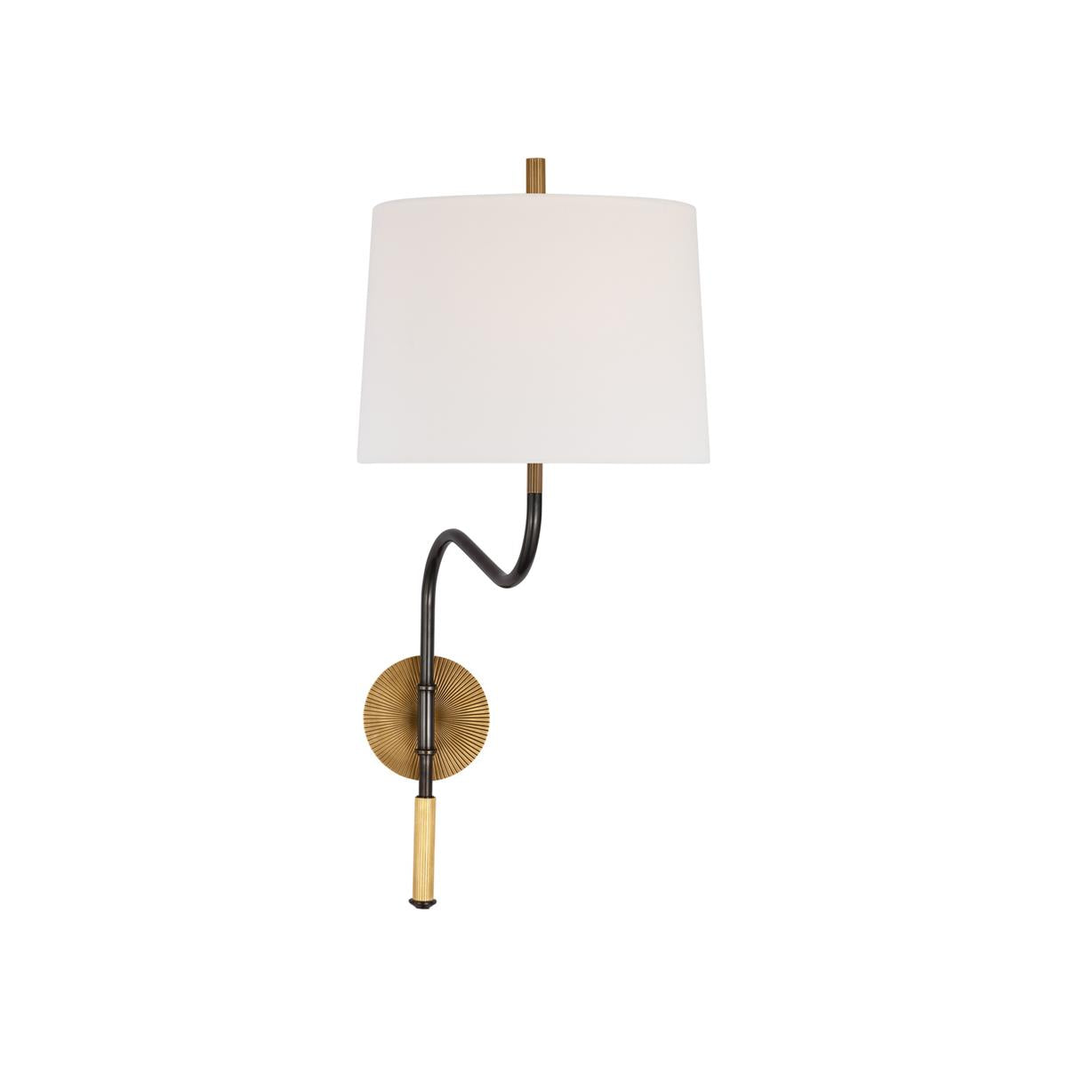 Freyza | Applique murale en tissu Terra – Lampe murale en tissu pour chambre et couloir