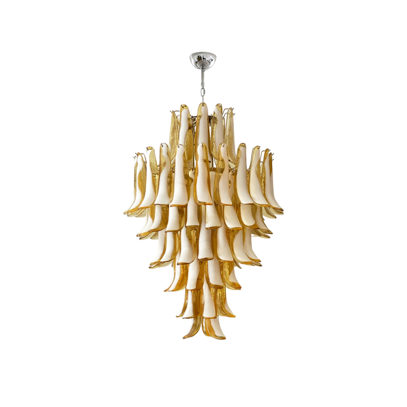 Freyza | Zinc Luxury Murano Glass Chandelier – Dining Room Living Room