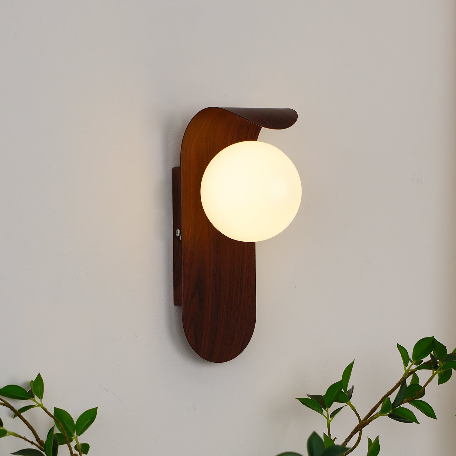 Freyza | Wood Indoor Wall Light – Bedroom Living Room
