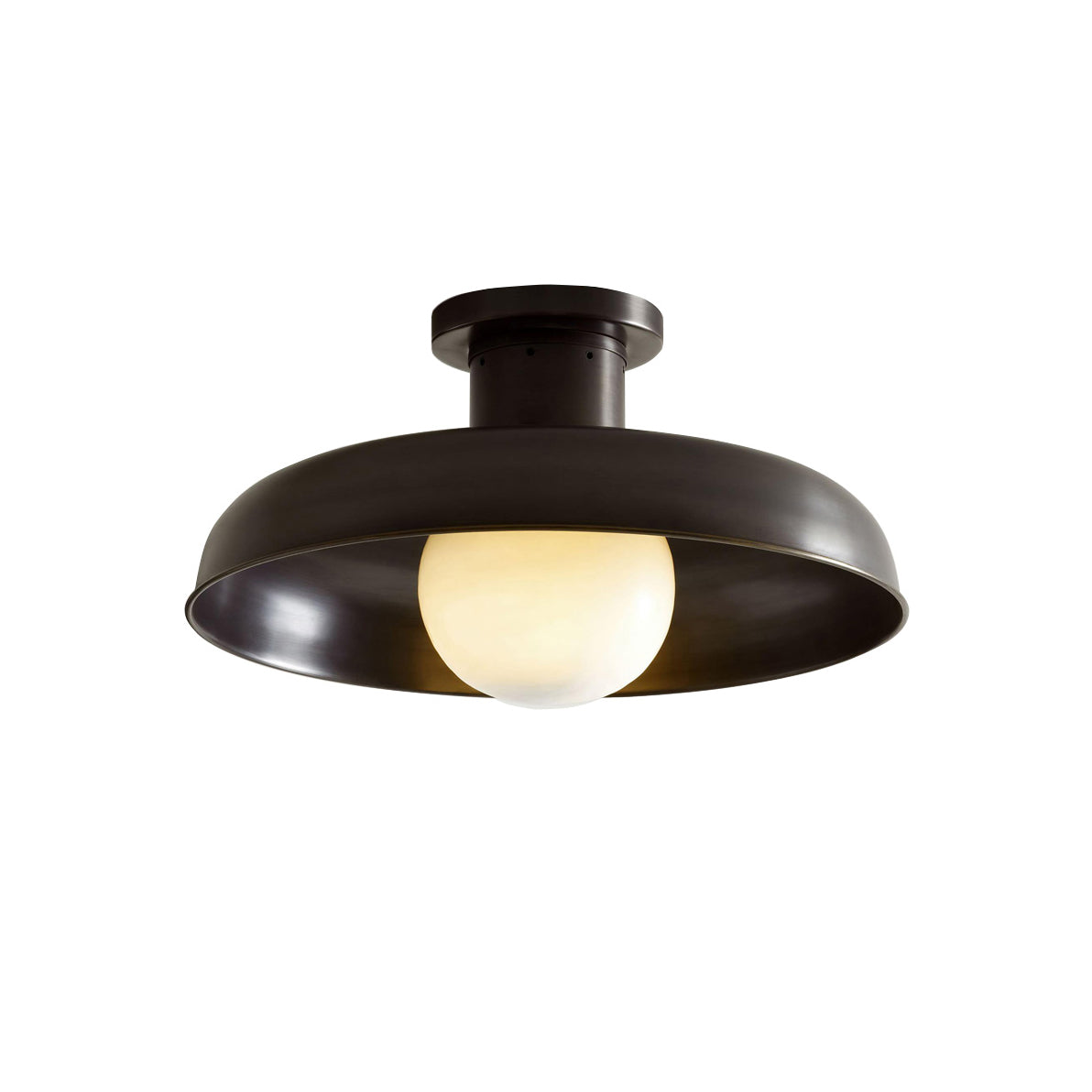 Freyza | Luminaire plafonnier semi-vitré Quasar Glass – Chambre, salon