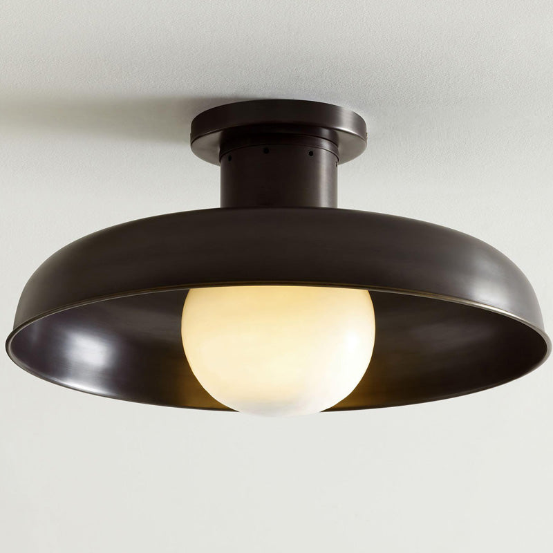 Freyza | Luminaire plafonnier semi-vitré Quasar Glass – Chambre, salon