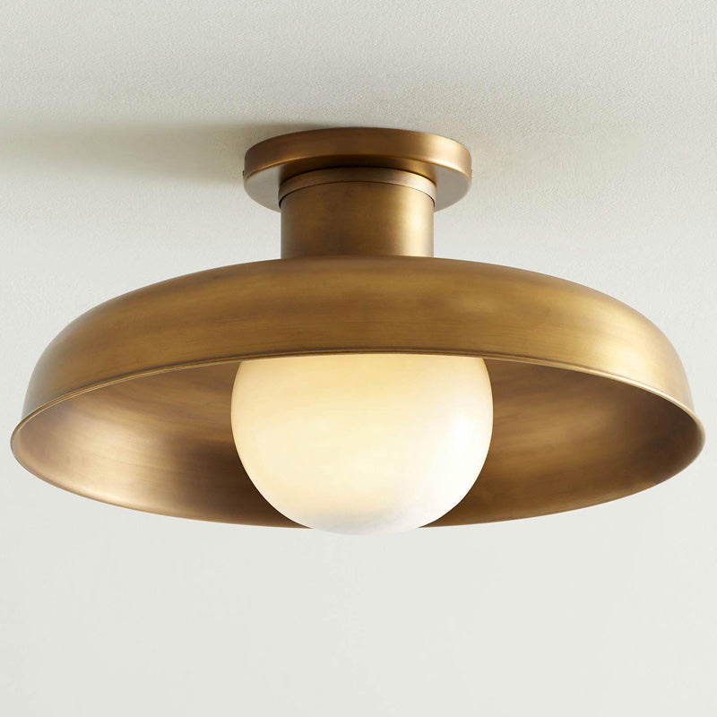 Freyza | Luminaire plafonnier semi-vitré Quasar Glass – Chambre, salon