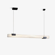 Freyza | Kaelen Minimalistische Pendelleuchte aus Alabaster – Minimalistische Küche und Esszimmer