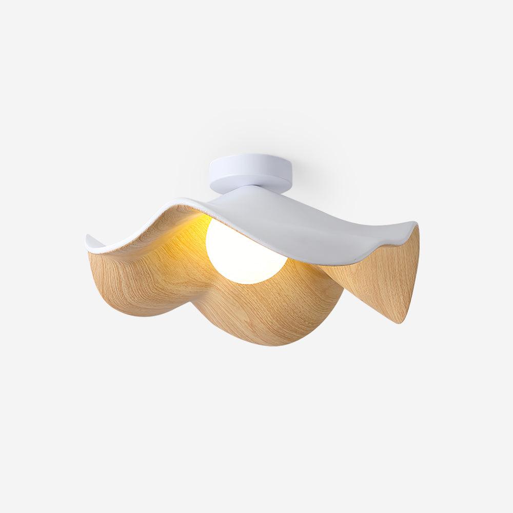 Freyza | Black White Flush Mount Ceiling Light – Bedroom Hallway Kitchen