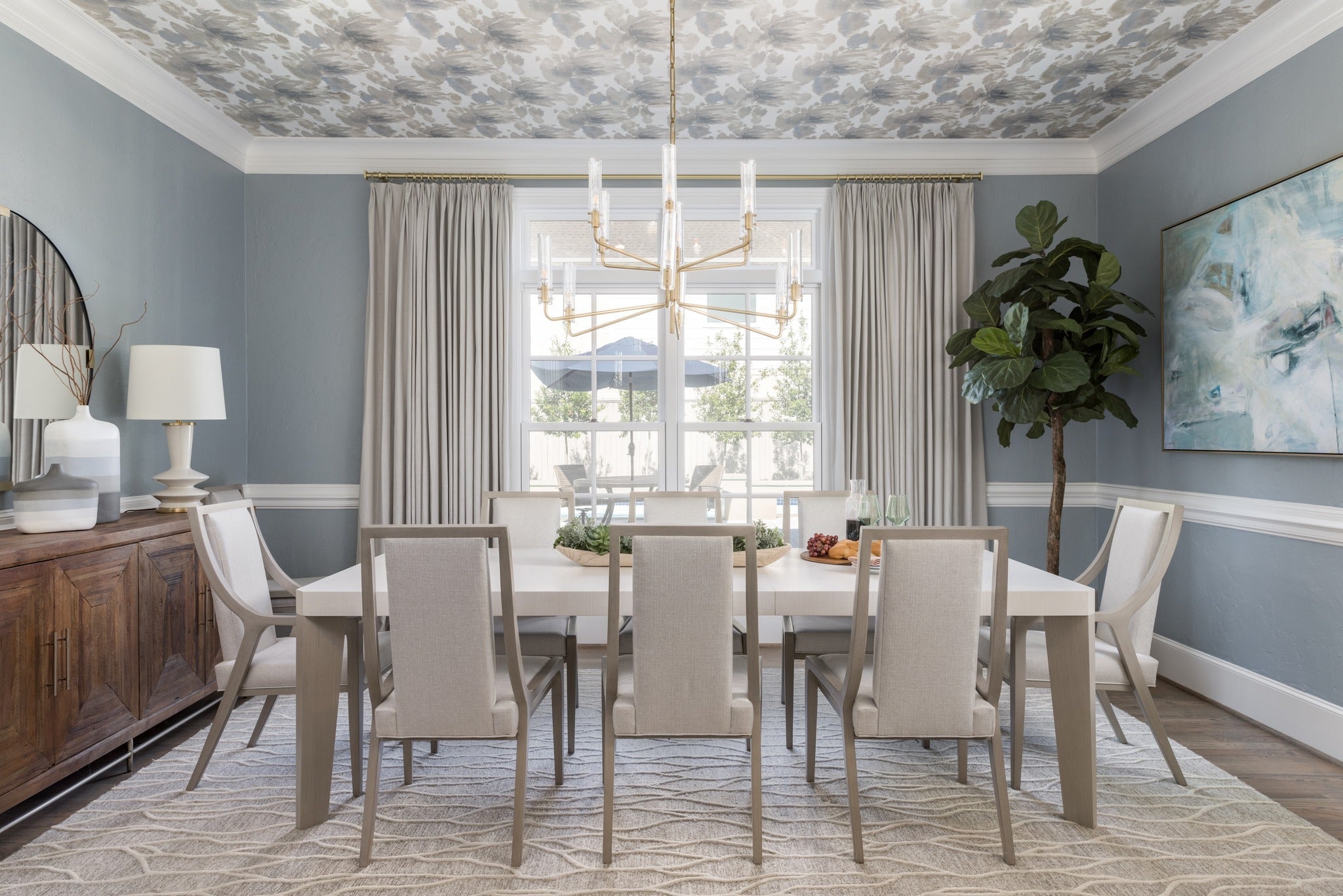 Freyza | Cetalan traditioneller Kronleuchter aus Glas – traditionelles Esszimmer-Wohnzimmer