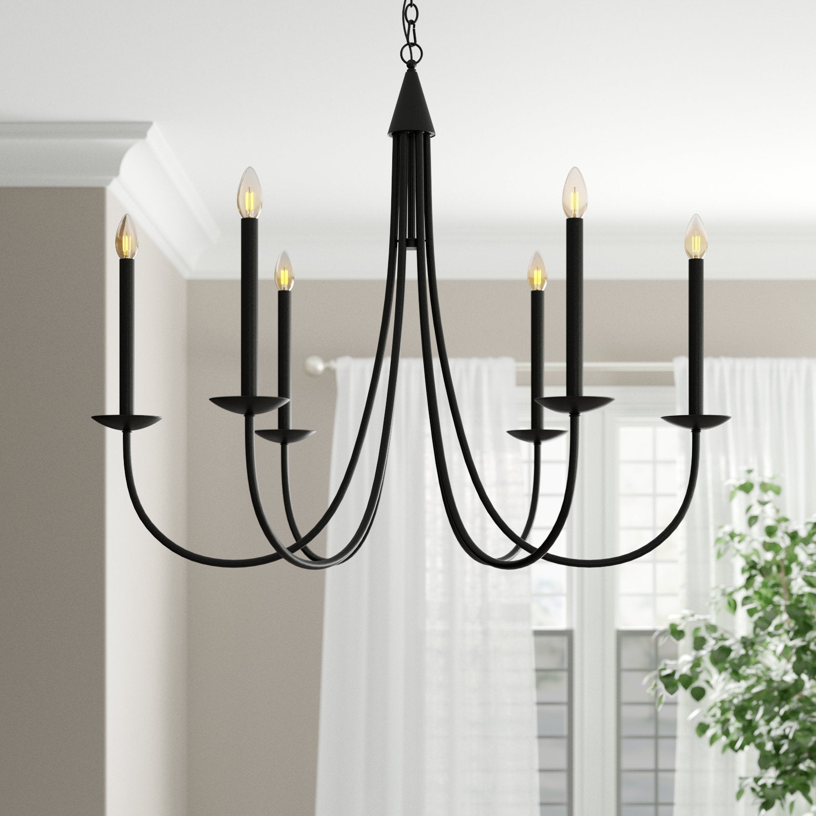 Freyza | Nectar Vintage Industrial Brass Chandelier – Industrial Dining Room Living Room