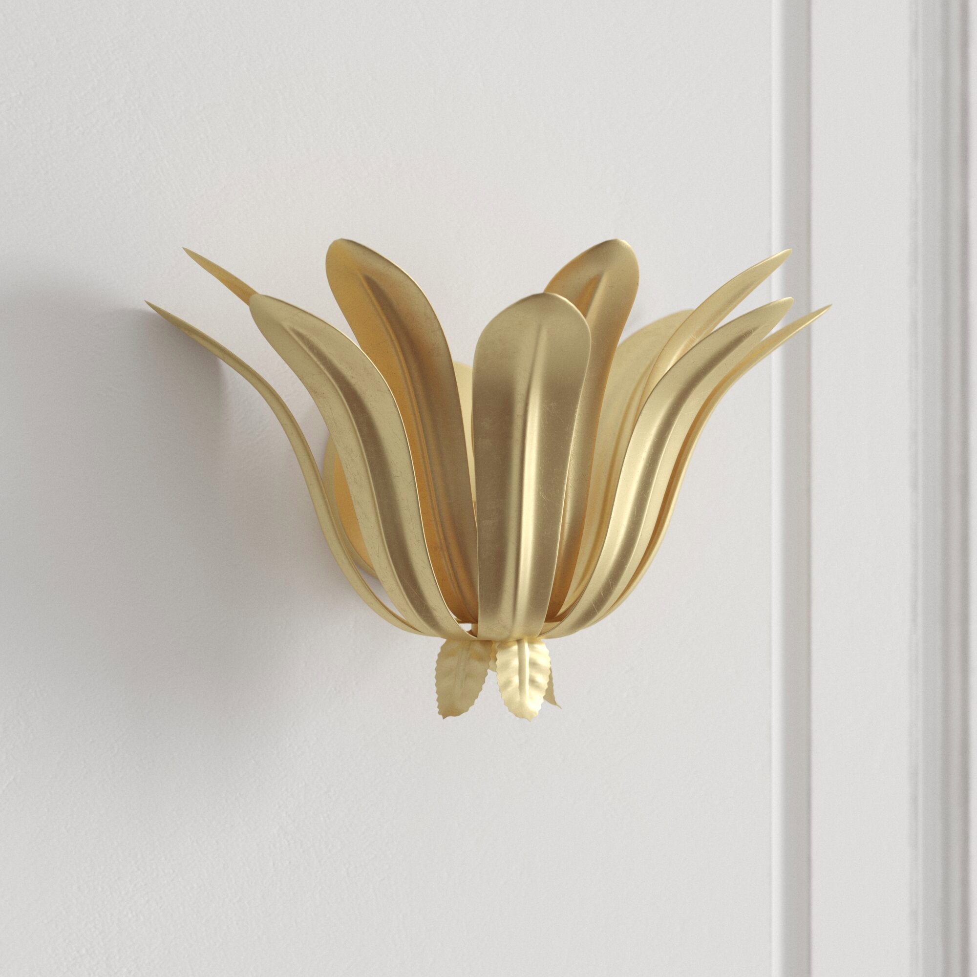 Freyza | Basis Brass Wall Brass Wall Light – Bedroom Hallway