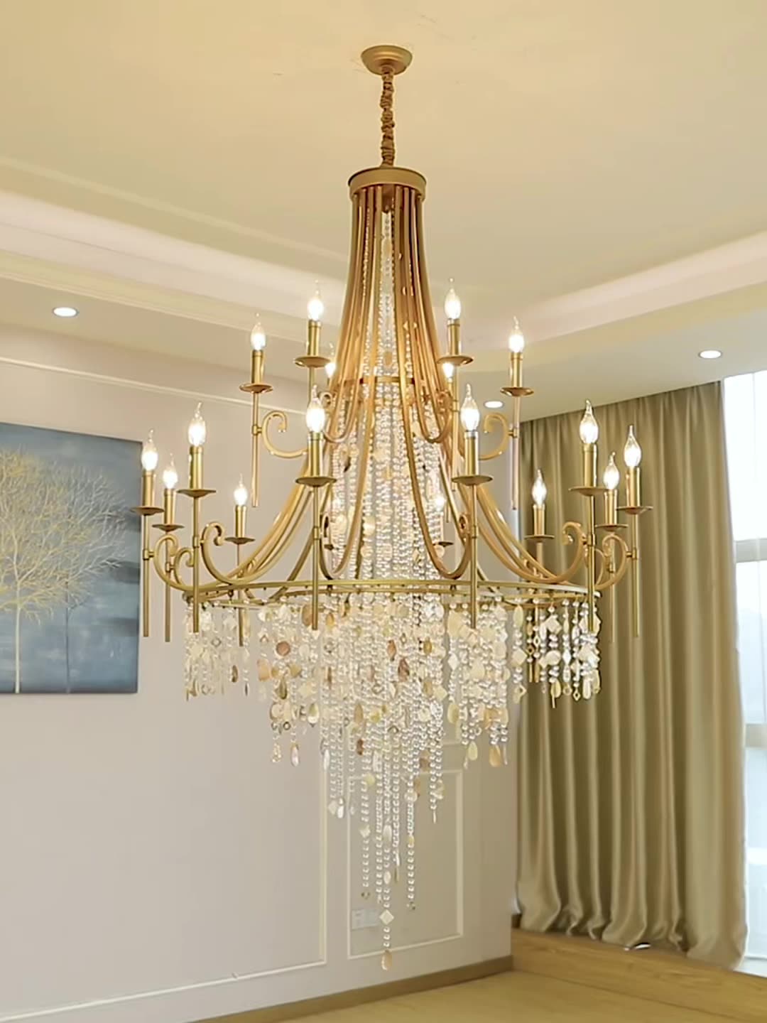 Freyza | Lustre de luxe postmoderne Trove – Salle à manger et salon modernes