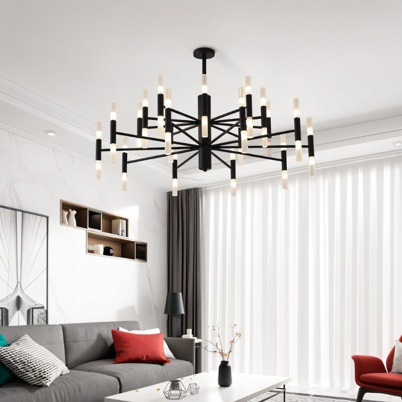 Freyza - CeciliaGlow | Stylish Modern Iron LED Chandelier Light Fixture