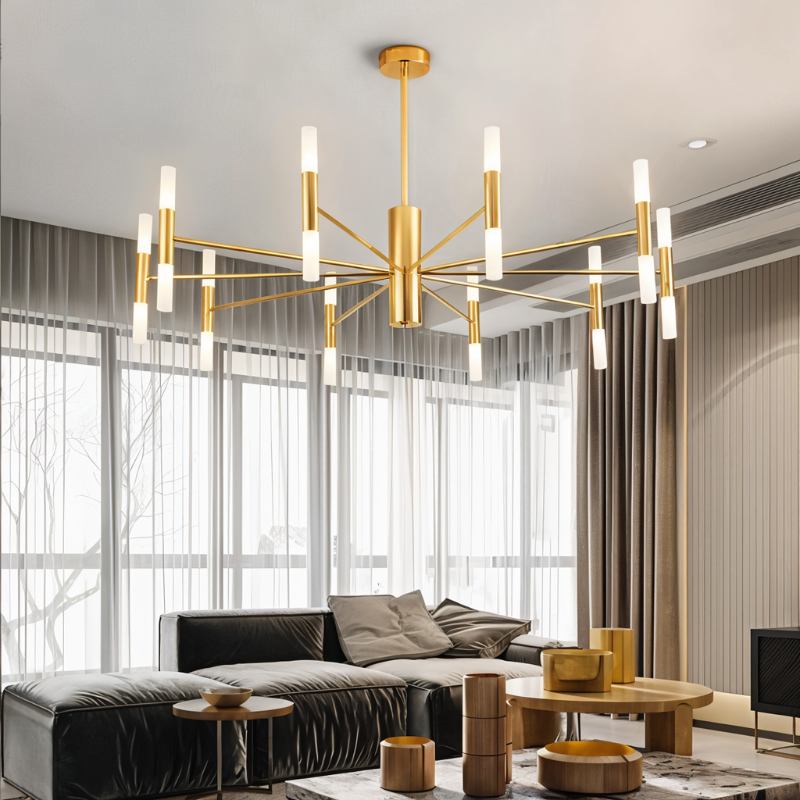 Freyza - CeciliaGlow | Stylish Modern Iron LED Chandelier Light Fixture