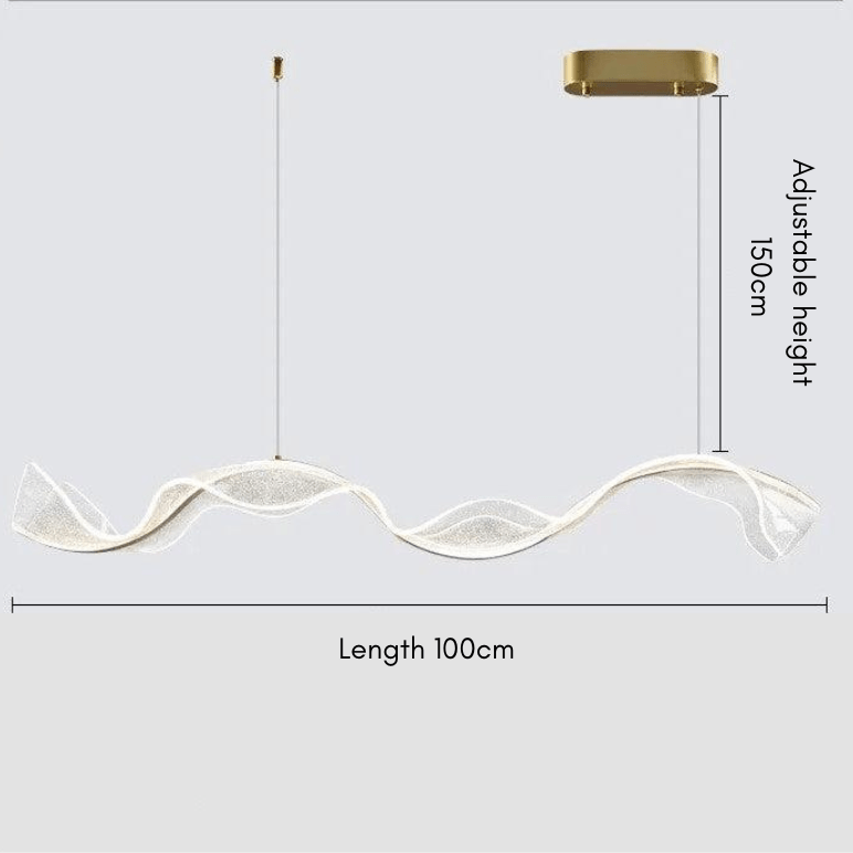 Freyza - CelestiaGlow | Elegant Ethereal Modern Art Chandelier