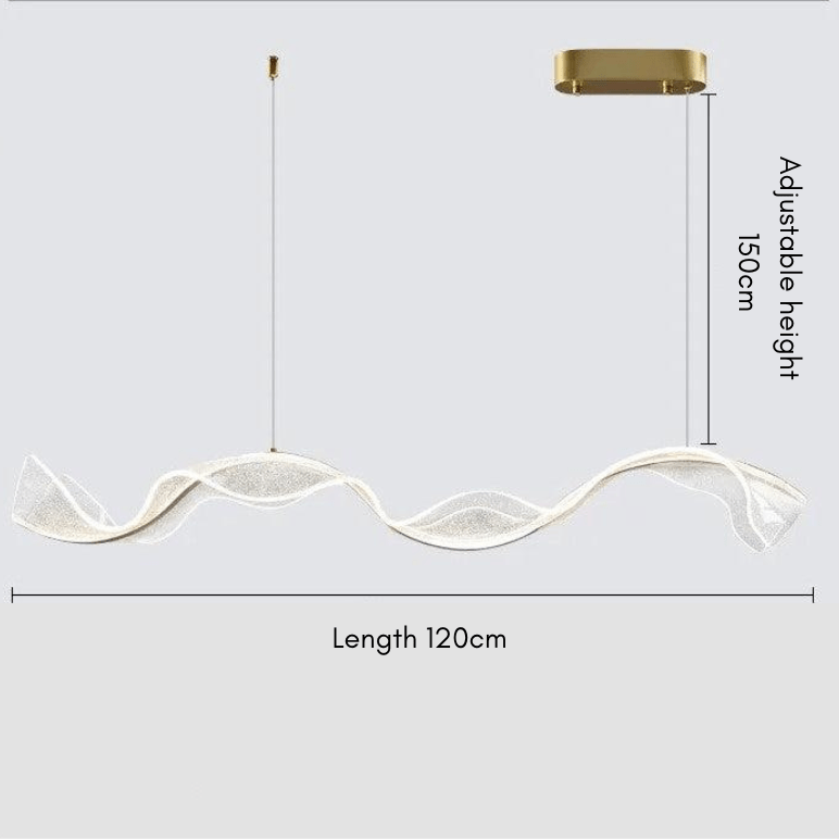 Freyza - CelestiaGlow | Elegant Ethereal Modern Art Chandelier