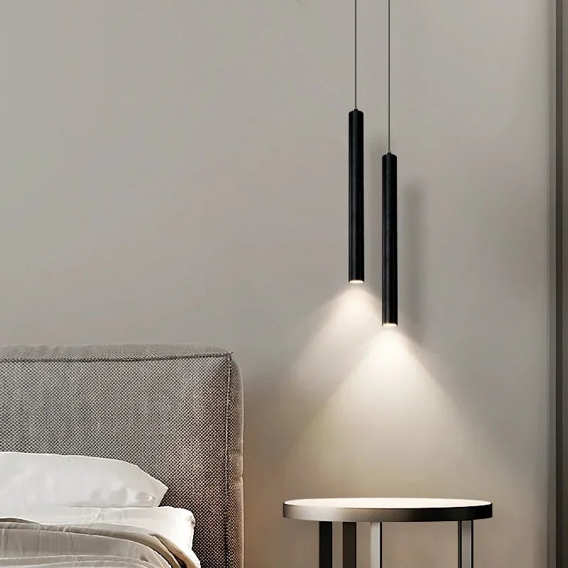 Freyza - Celestia | Elegant Black Pendant Light for Kitchen Island Illumination