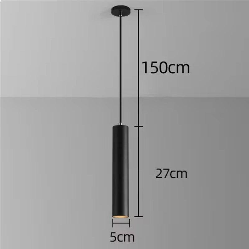 Freyza - Celestia | Elegant Black Pendant Light for Kitchen Island Illumination
