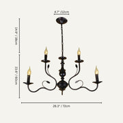 Freyza - Celestia | Elegant Crystal Chandelier Light for Dining Room Ambiance