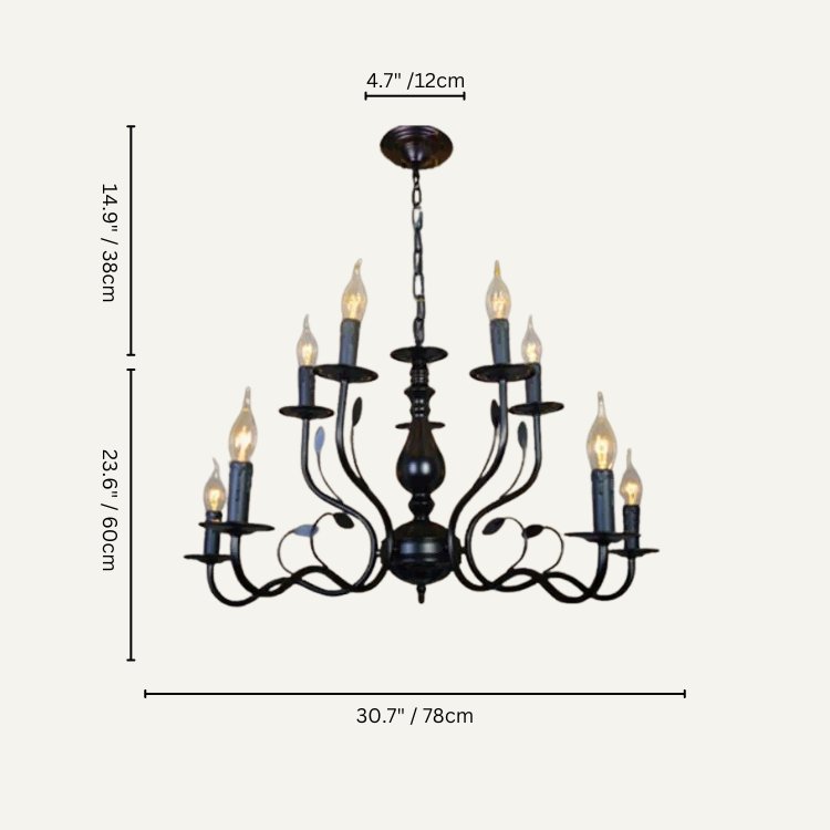 Freyza - Celestia | Elegant Crystal Chandelier Light for Dining Room Ambiance