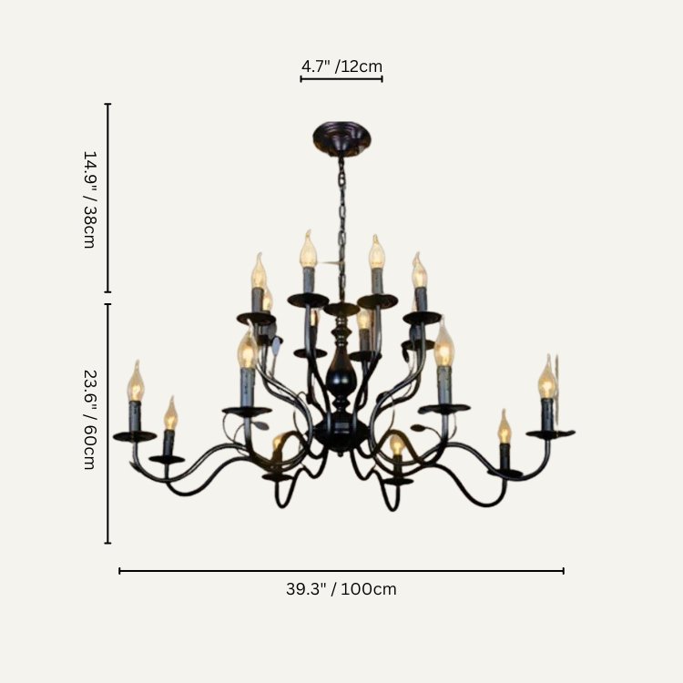 Freyza - Celestia | Elegant Crystal Chandelier Light for Dining Room Ambiance