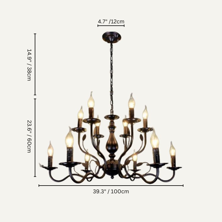 Freyza - Celestia | Elegant Crystal Chandelier Light for Dining Room Ambiance