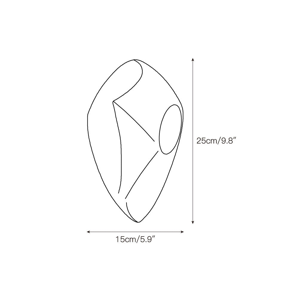 Freyza | Claro Hollow Cement Wall Light – Bedroom Hallway