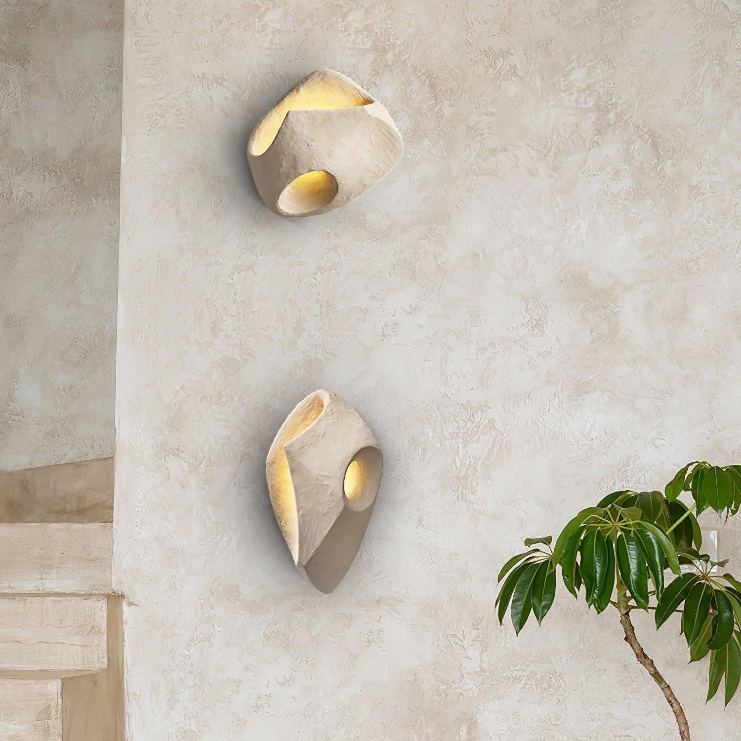 Freyza | Claro Hollow Cement Wall Light – Bedroom Hallway