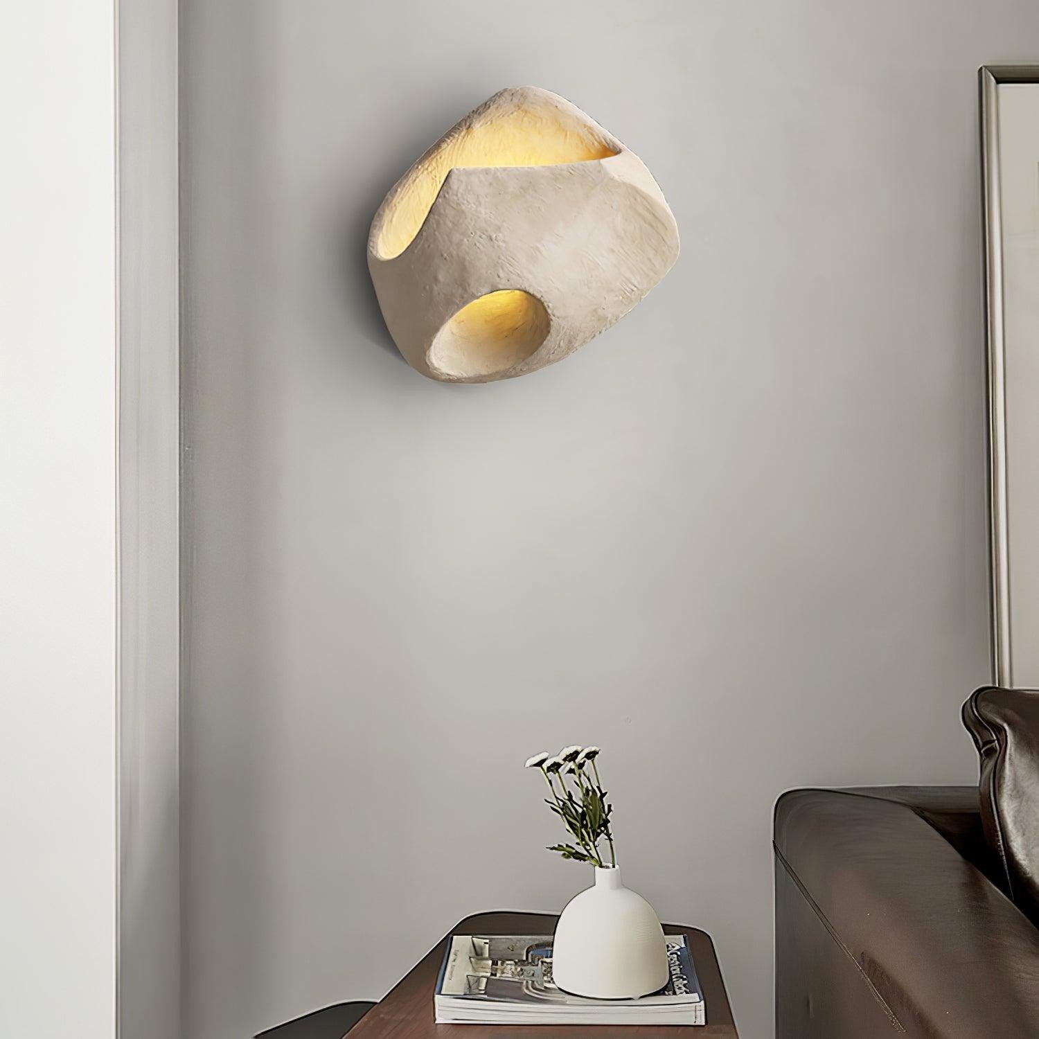 Freyza | Claro Hollow Cement Wall Light – Bedroom Hallway
