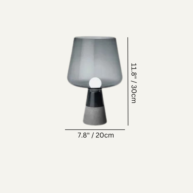 CementoGlow | Stylish Minimalist Table Lamp for Bedside and Living Room 0