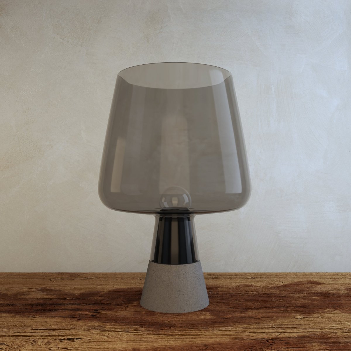 CementoGlow | Stylish Minimalist Table Lamp for Bedside and Living Room 1