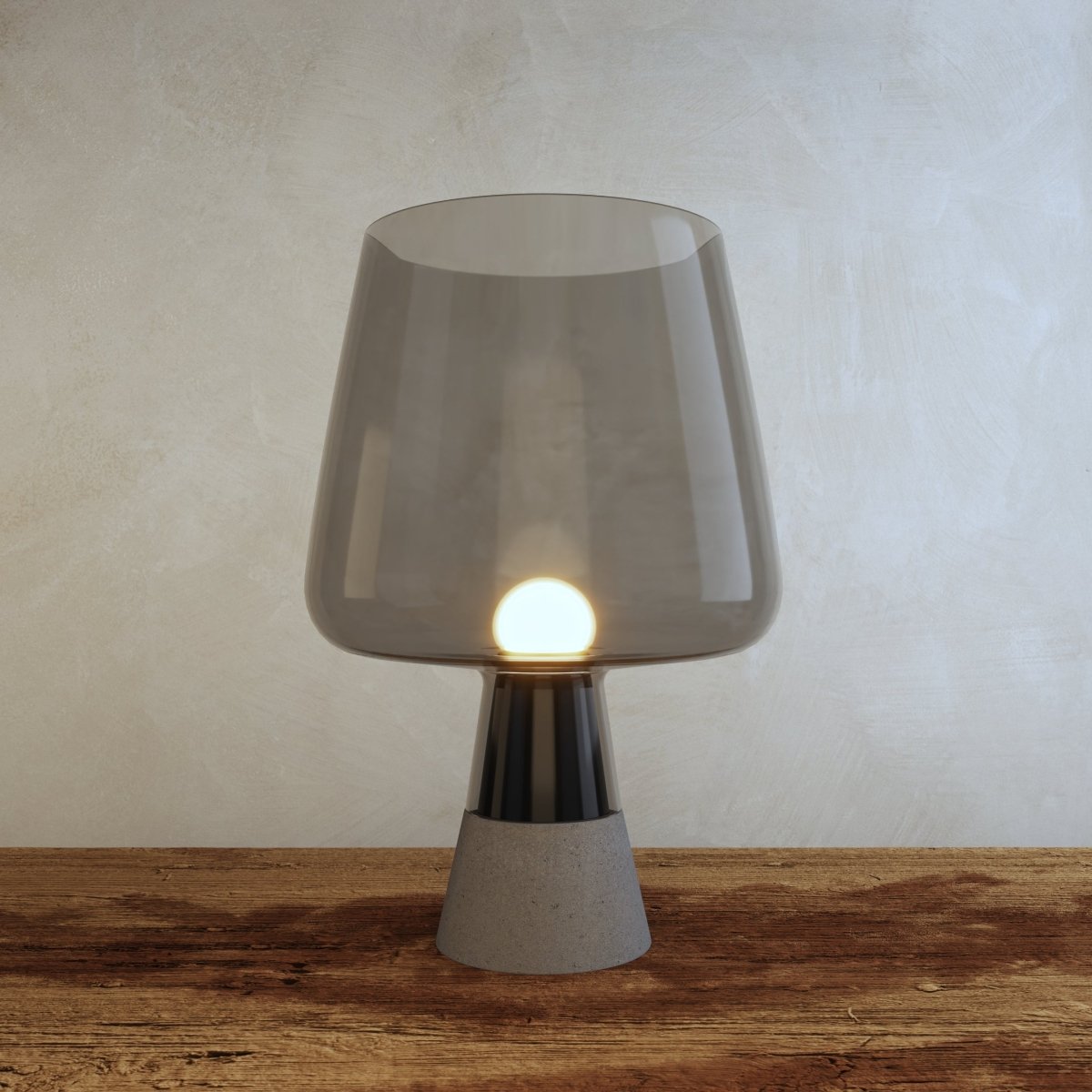 CementoGlow | Stylish Minimalist Table Lamp for Bedside and Living Room 2