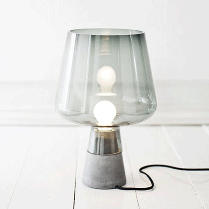 CementoGlow | Stylish Minimalist Table Lamp for Bedside and Living Room 8
