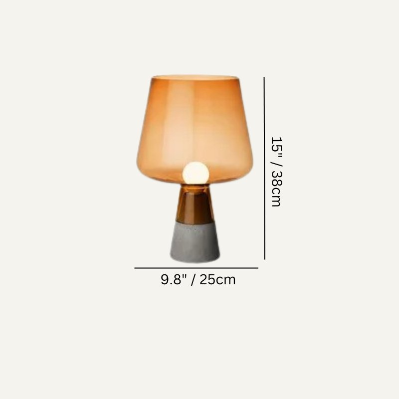 CementoGlow | Stylish Minimalist Table Lamp for Bedside and Living Room 9