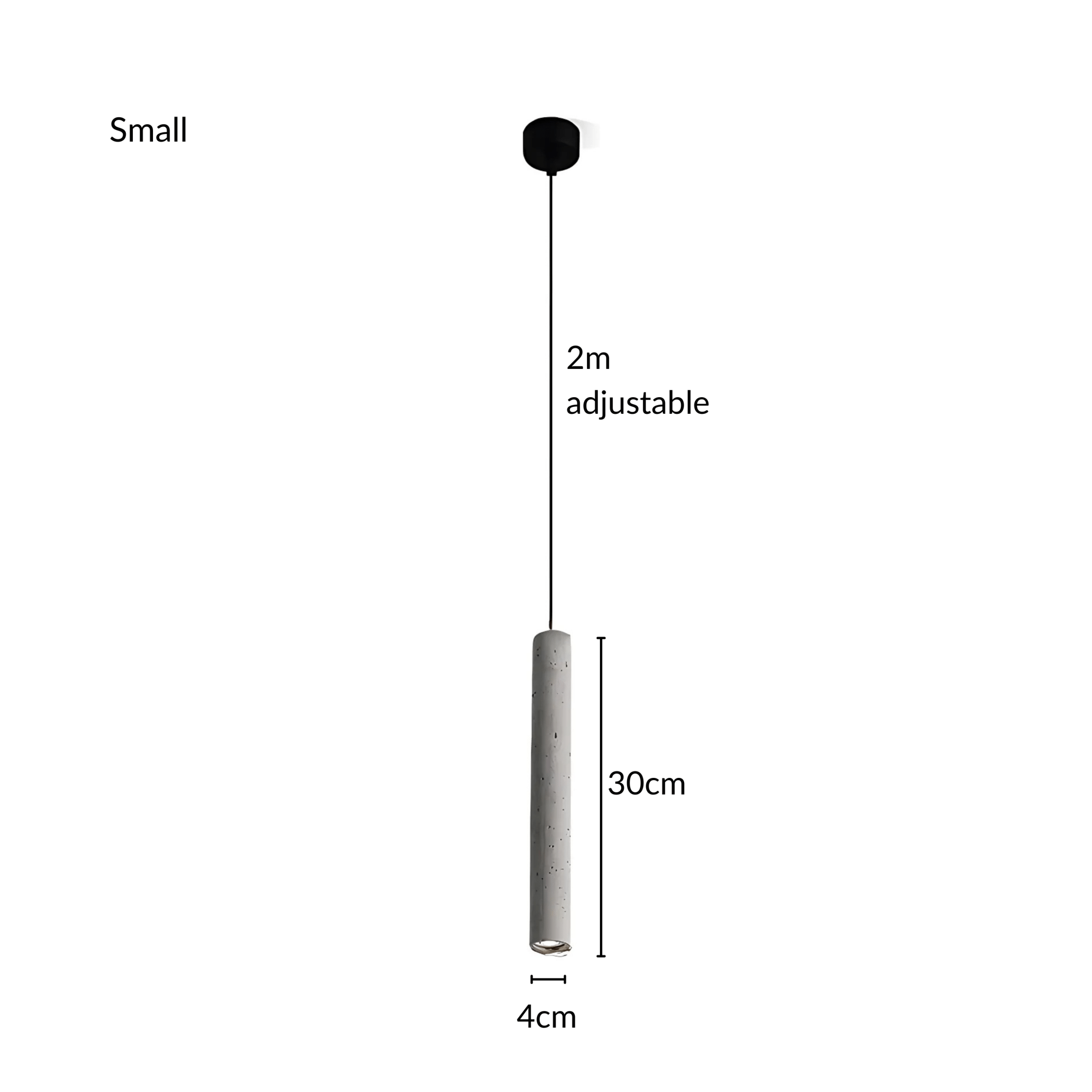 Freyza - Cemento | Stylish Modern Concrete Kitchen Pendant Lighting Fixture